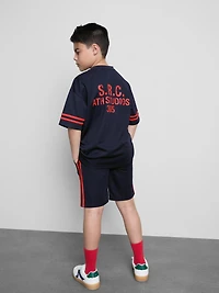 7-15yrs | Active Mesh T-Shirt and Shorts Set