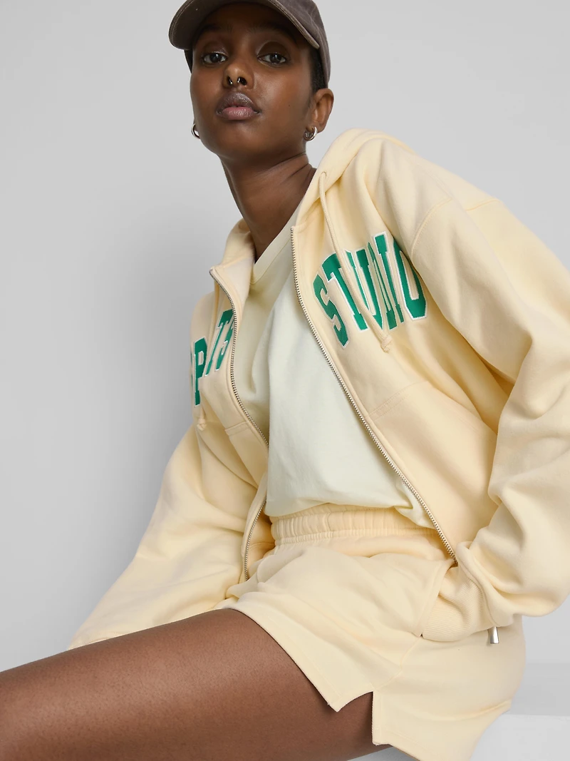 Cotton Relaxed Leisure Shorts