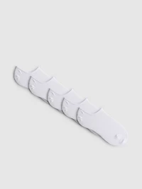 5pk Cotton No-Show Ankle Socks