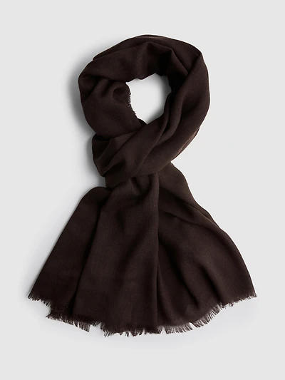Midweight Frayed Edge Scarf