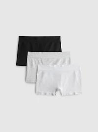 3pk Seamless Boy Shorts