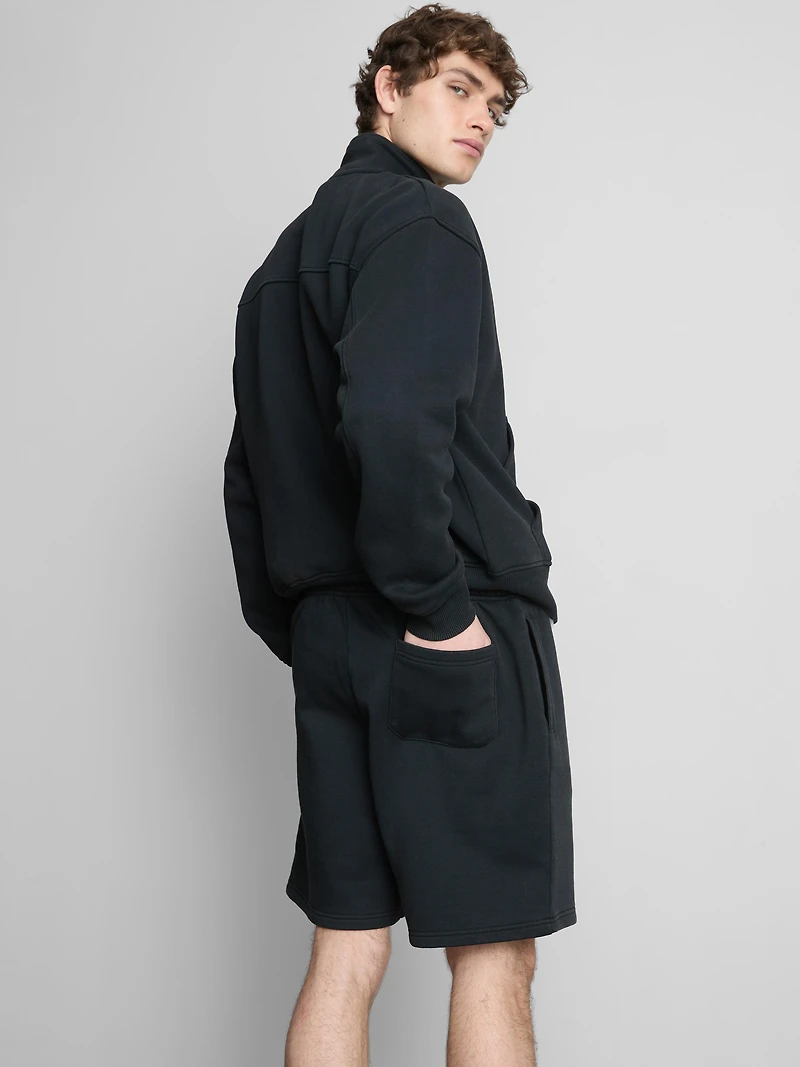 Washed Elasticated Shorts