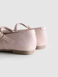 The Edit Leather Ballet Flats