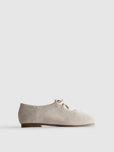 Bow-Detail Ballet Flats