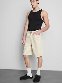 Relaxed Denim Shorts