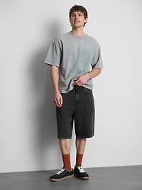 Relaxed Denim Shorts