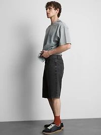 Relaxed Denim Shorts