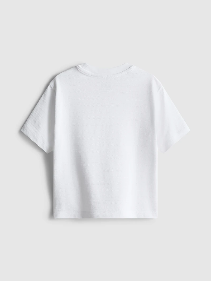 1.5-8yrs | Textured T-Shirt