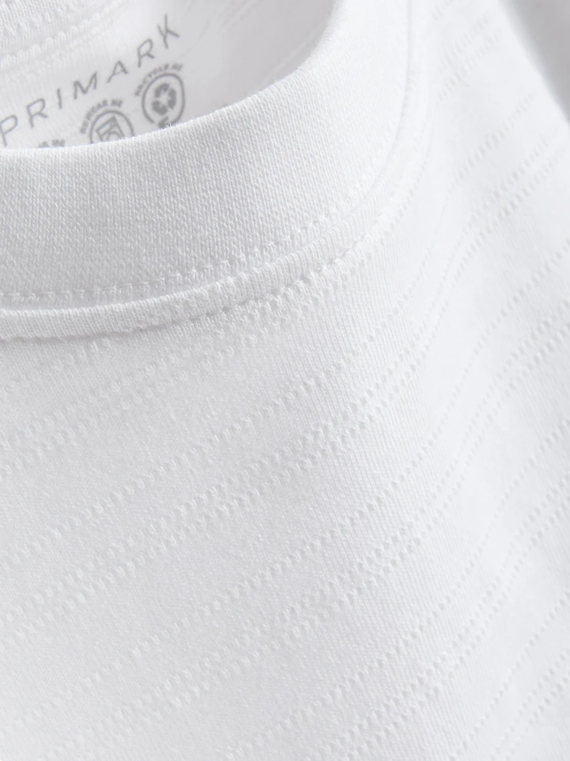 1.5-8yrs | Textured T-Shirt