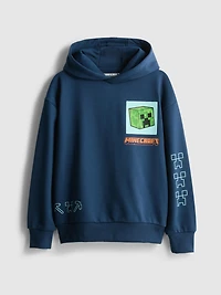 7-15 yrs | Minecraft Graphic Cotton-Rich Hoodie