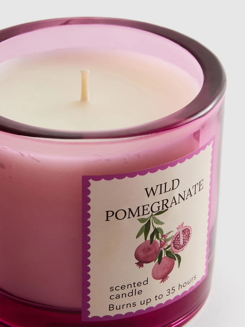 Fruit-Scented Candle In Glass Jar