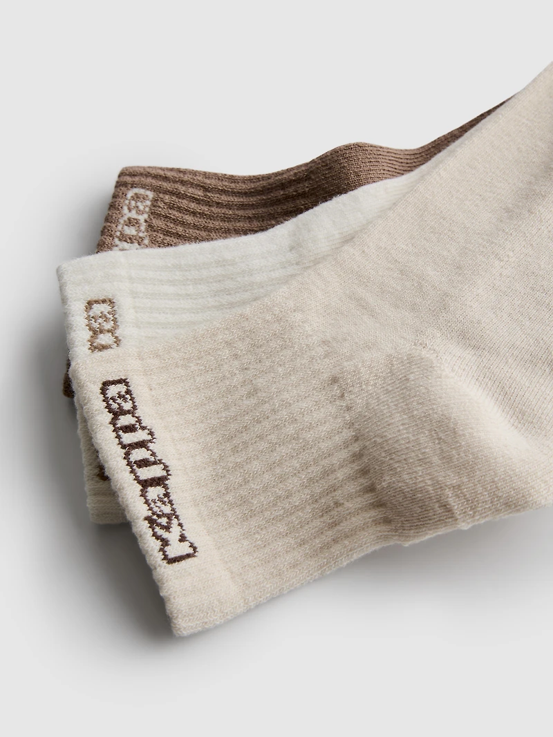 3-Pack Kappa x Primark Quarter Crew Socks