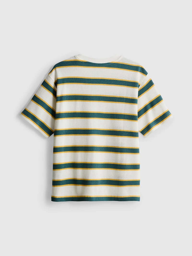 7-15yrs | Waffle Textured T-Shirt