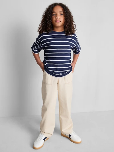 7-15yrs | Waffle Textured T-Shirt