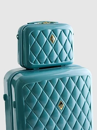 Hard Shell Quilted Luggage