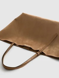 By Coleen Oversized Faux Suede Tote Bag