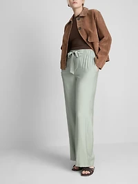 Bow Detail Palazzo Pants