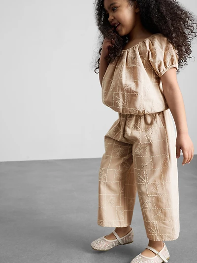 1.5-12yrs | The Edit Linen Mix Embroidered Blouse