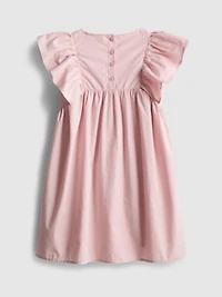 1.5-12yrs | The Edit Cotton Floral Appliqué Smock Dress