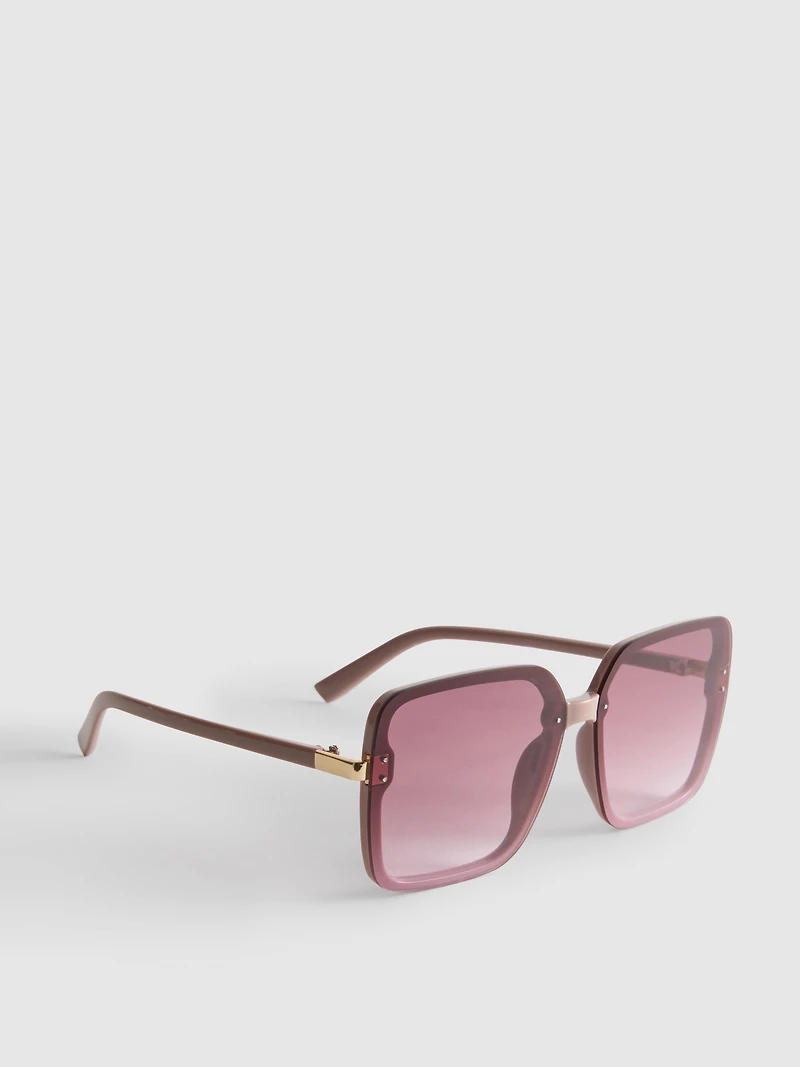 Oversized Square Sunglasses