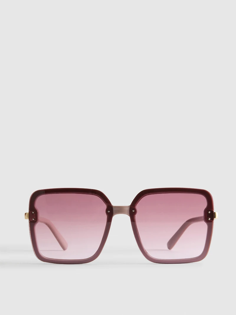 Oversized Square Sunglasses