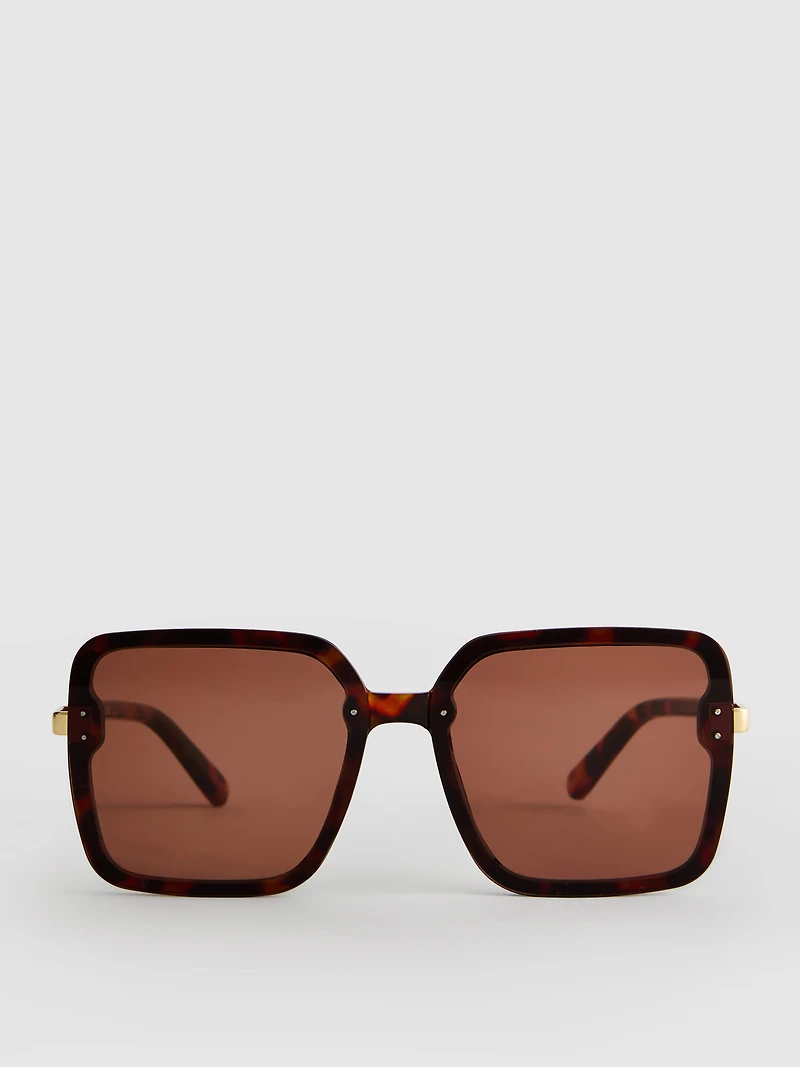 Oversized Square Sunglasses