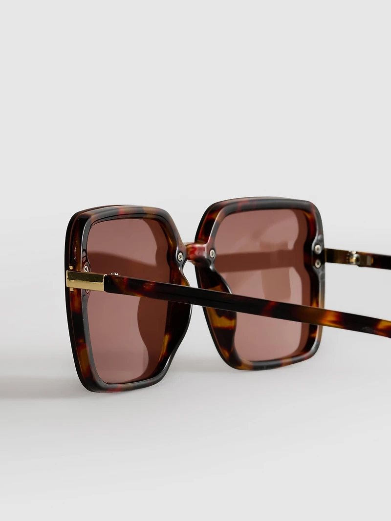 Oversized Square Sunglasses