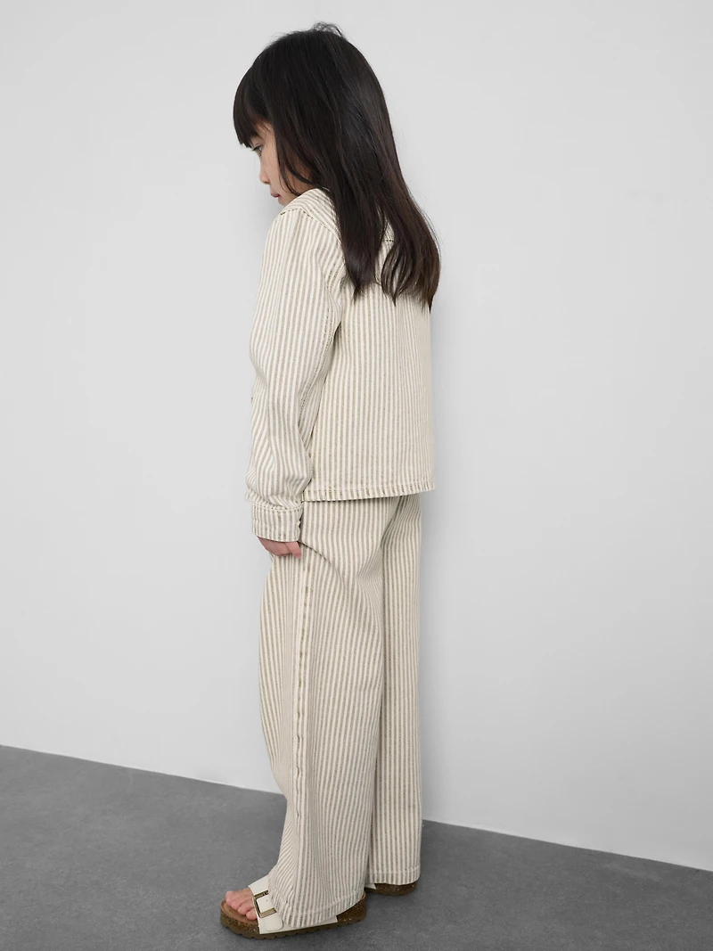 1.5-12yrs | The Edit Cotton Pinstripe Jeans