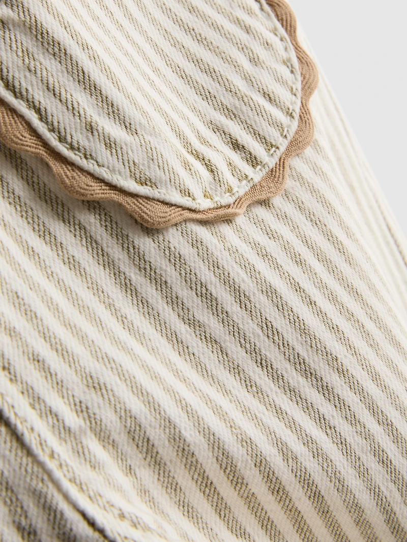 1.5-12yrs | The Edit Cotton Pinstripe Jeans