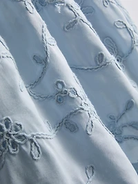 1.5-12yrs | The Edit Floral Embroidered Smock Dress