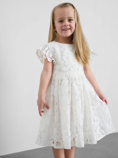 1.5-12yrs | The Edit Lace Smock Dress