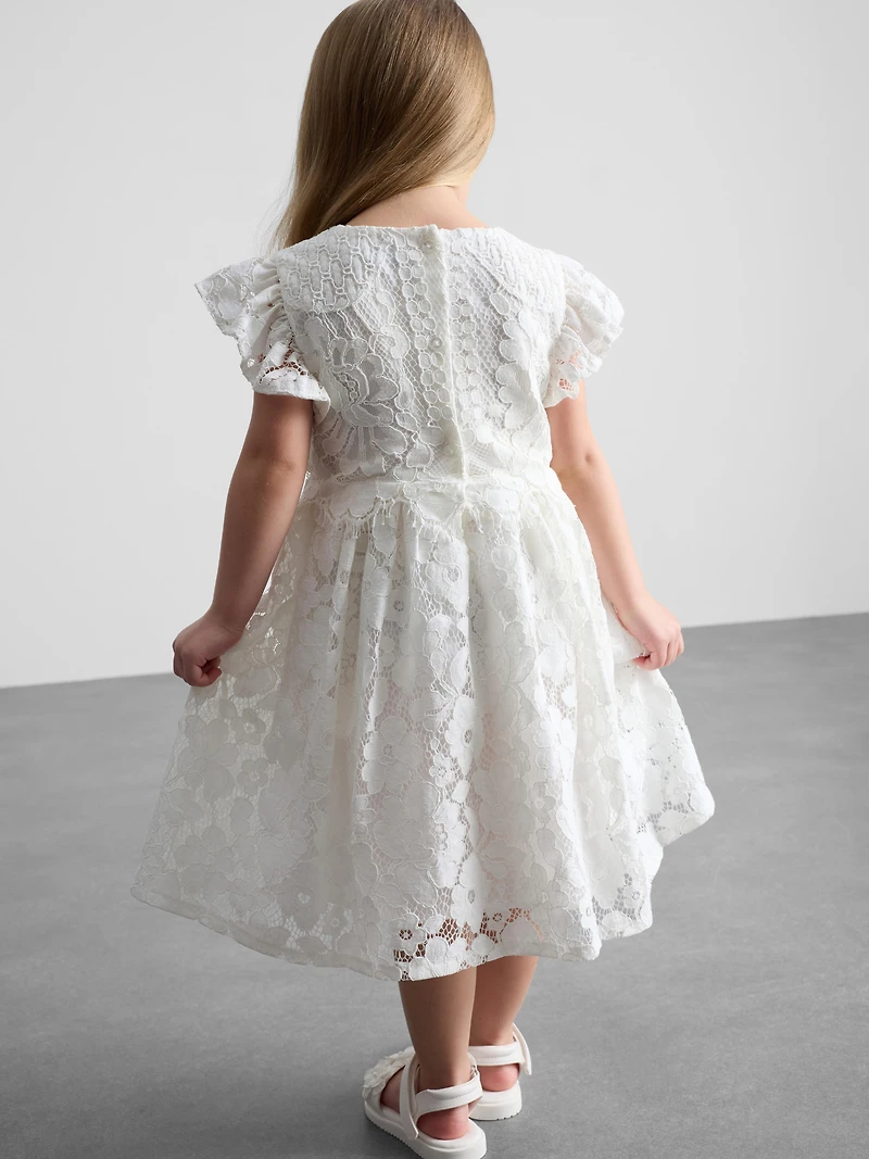 1.5-12yrs | The Edit Lace Smock Dress