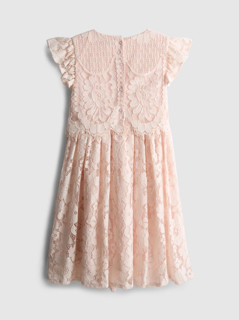 1.5-12yrs | The Edit Lace Smock Dress