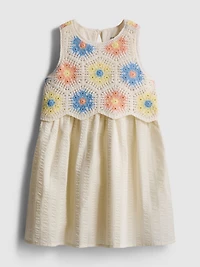 1.5-8yrs | Crochet Sleeveless Dress