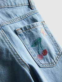 1.5-8yrs | Fruit Embroidered Jeans