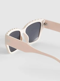 Studded Cat-Eye Sunglasses
