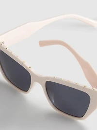 Studded Cat-Eye Sunglasses