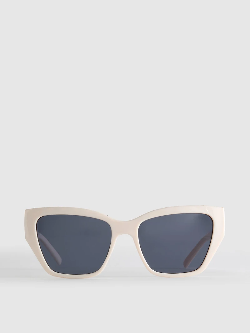 Studded Cat-Eye Sunglasses