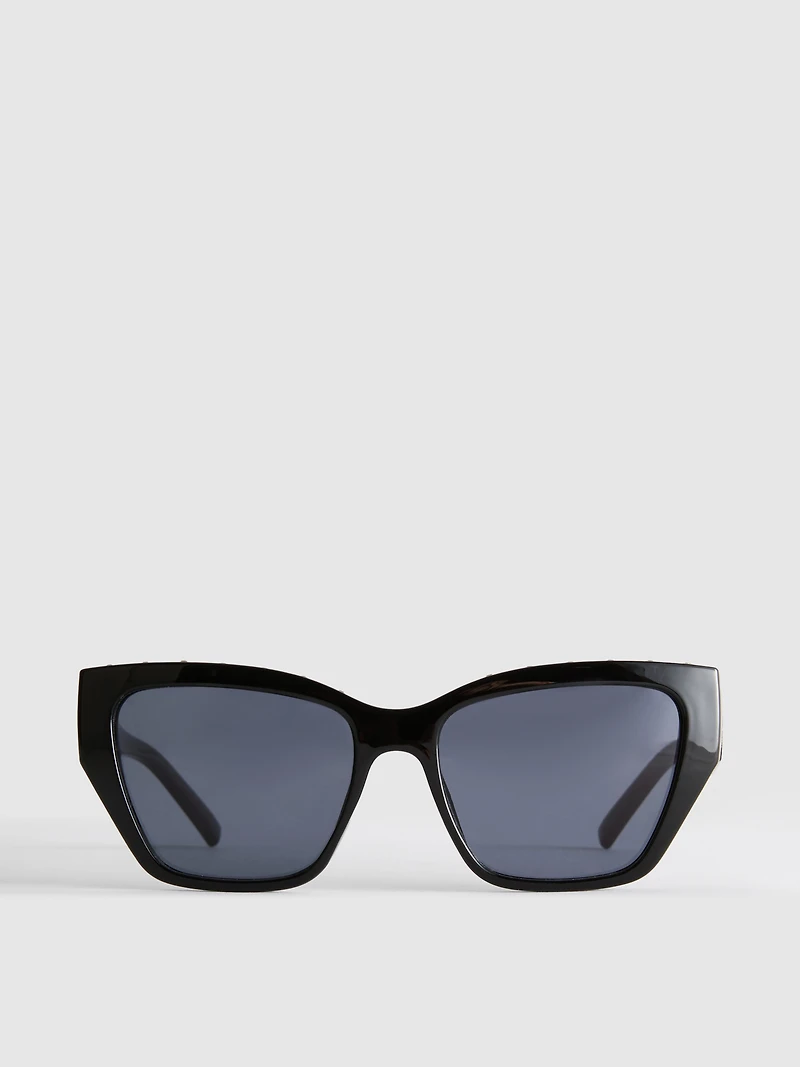 Studded Cat-Eye Sunglasses