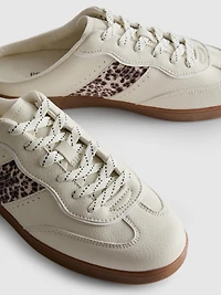 Slip-On Rubber-Sole Sneakers