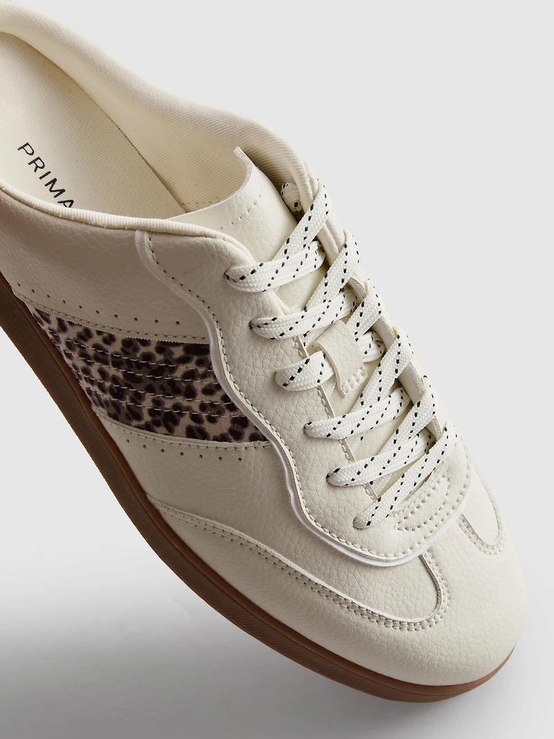 Slip-On Rubber-Sole Sneakers
