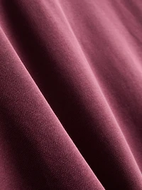 Boxy V-Neck Seam-Detail Tee