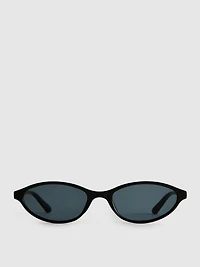Slim Oval Sunglasses