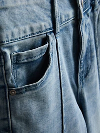 7-15yrs | Pintuck Flare Jeans