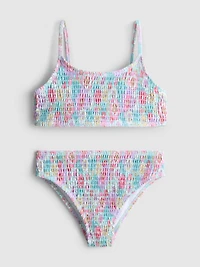 7-15yrs | Floral Shirred Bikini