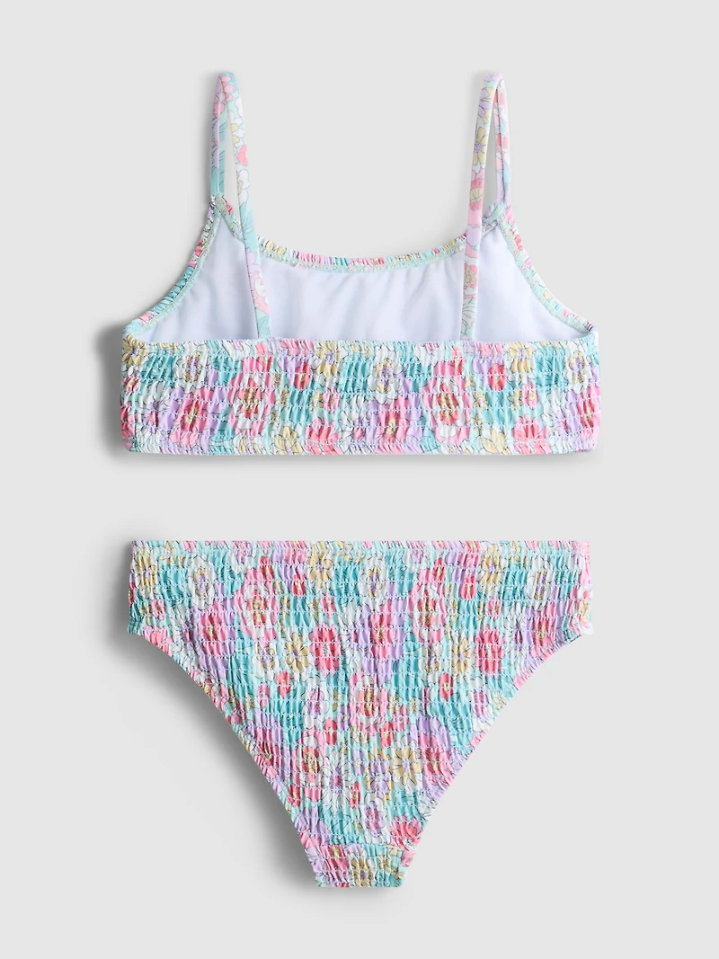 7-15yrs | Floral Shirred Bikini