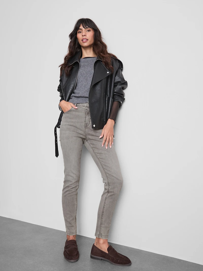 Cotton Rich Denim Skinny Jeans