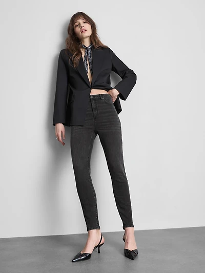 Cotton Rich Denim Skinny Jeans