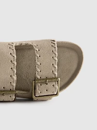 Double Buckle-Strap Sandals