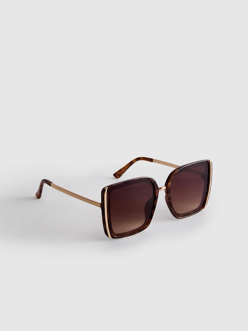 Oversized Square Sunglasses
